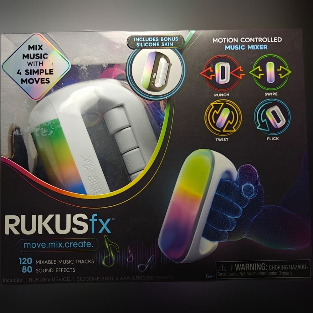 RUKUSfx Motion-Controlled Music Mixer NWT